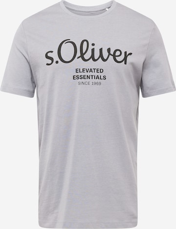 s.Oliver T-Shirt in Grau: predná strana