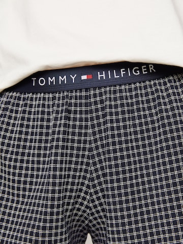 TOMMY HILFIGER Kort pyjamas i blå