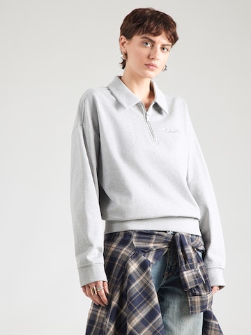 Calvin Klein Jeans - Sweatshirt em cinzento: frente