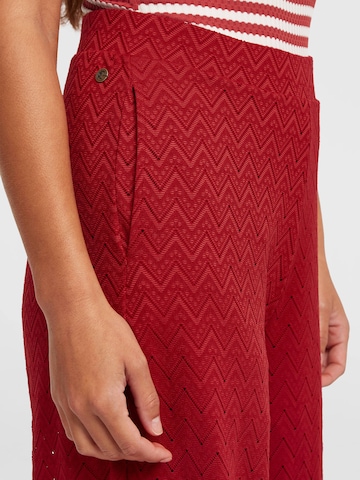 O'NEILL Zvonové kalhoty Kalhoty – červená