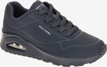 SKECHERS Platform trainers 'Uno Stand On Air' in Blue: front