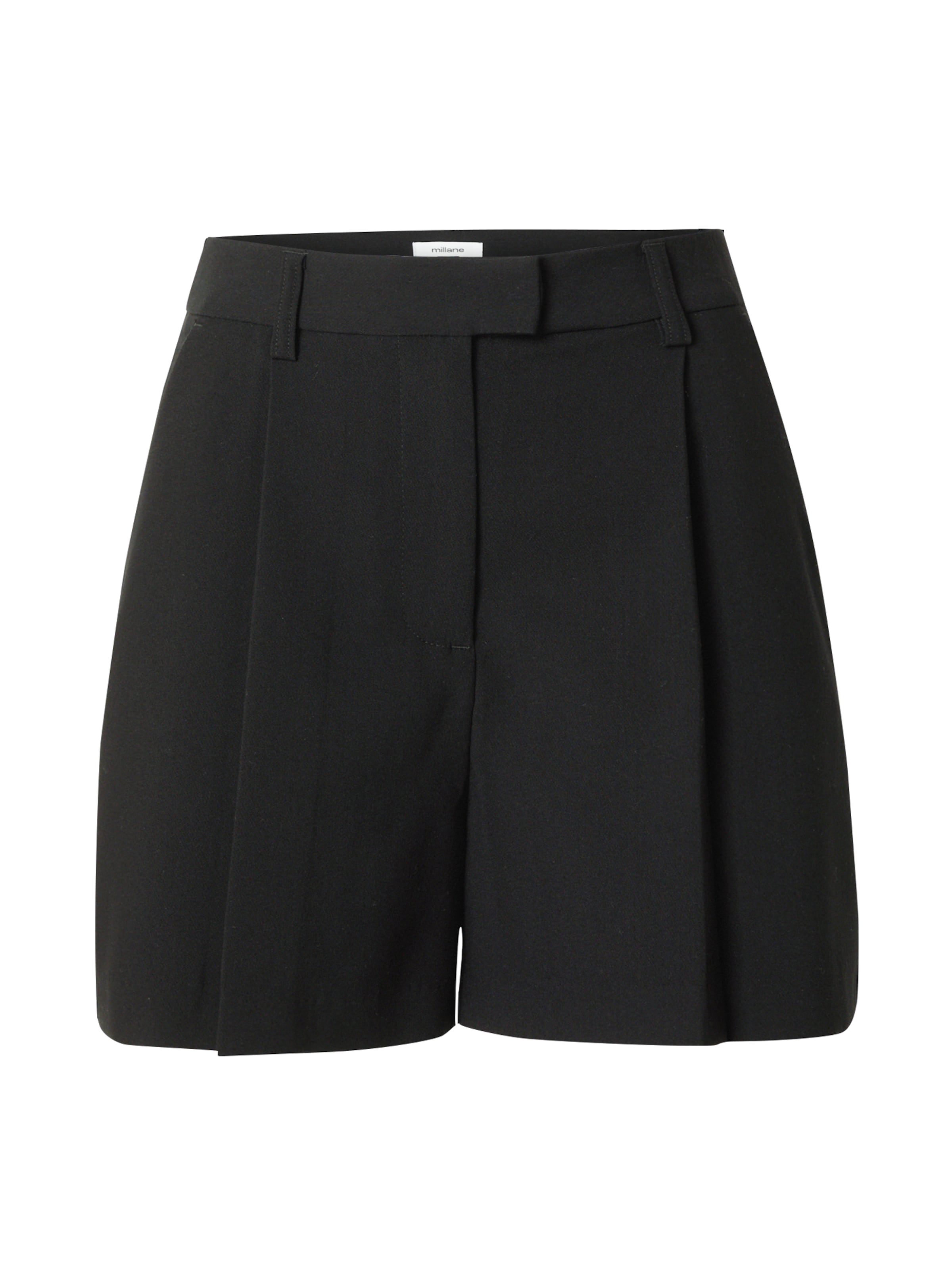 millane Παντελόνι πλισέ σε μαύρο, Άποψη προϊόντος