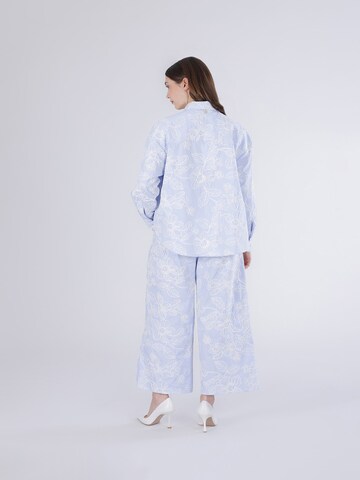 CAFè NOIR Blouse in Blauw
