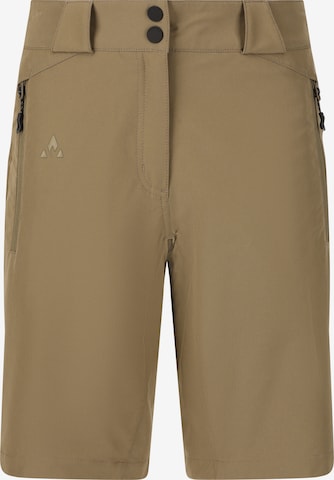 Whistler Regular Outdoorbroek 'Gerd' in Bruin: voorkant