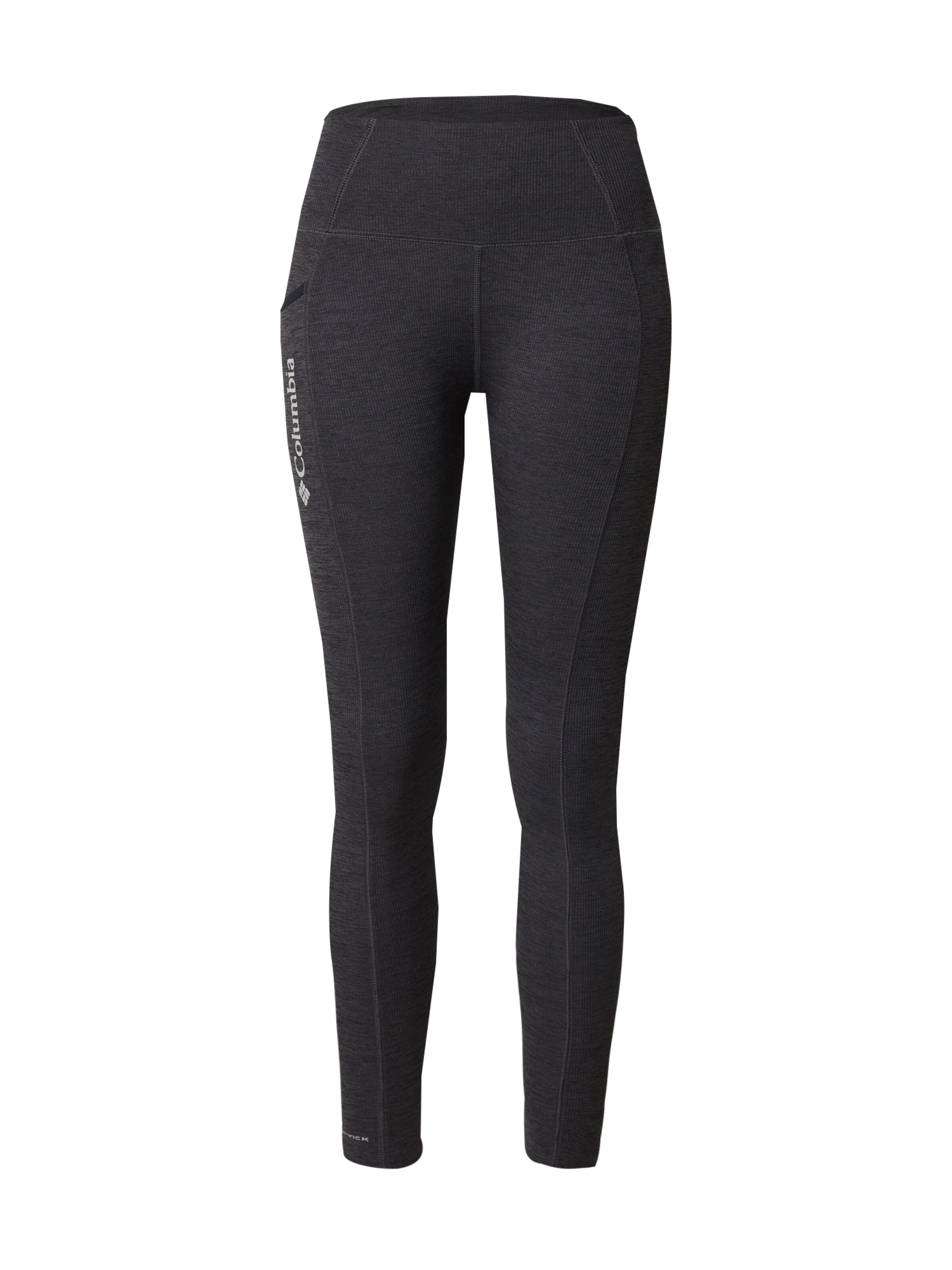 COLUMBIA Skinny Outdoorhose 'Move' in Schwarz: Vorderseite