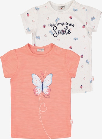 SALT AND PEPPER T-Shirt 'Smile' in Orange: predná strana