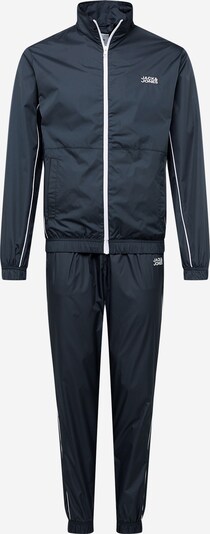 JACK & JONES Trainingsanzug in schwarz / weiß, Produktansicht