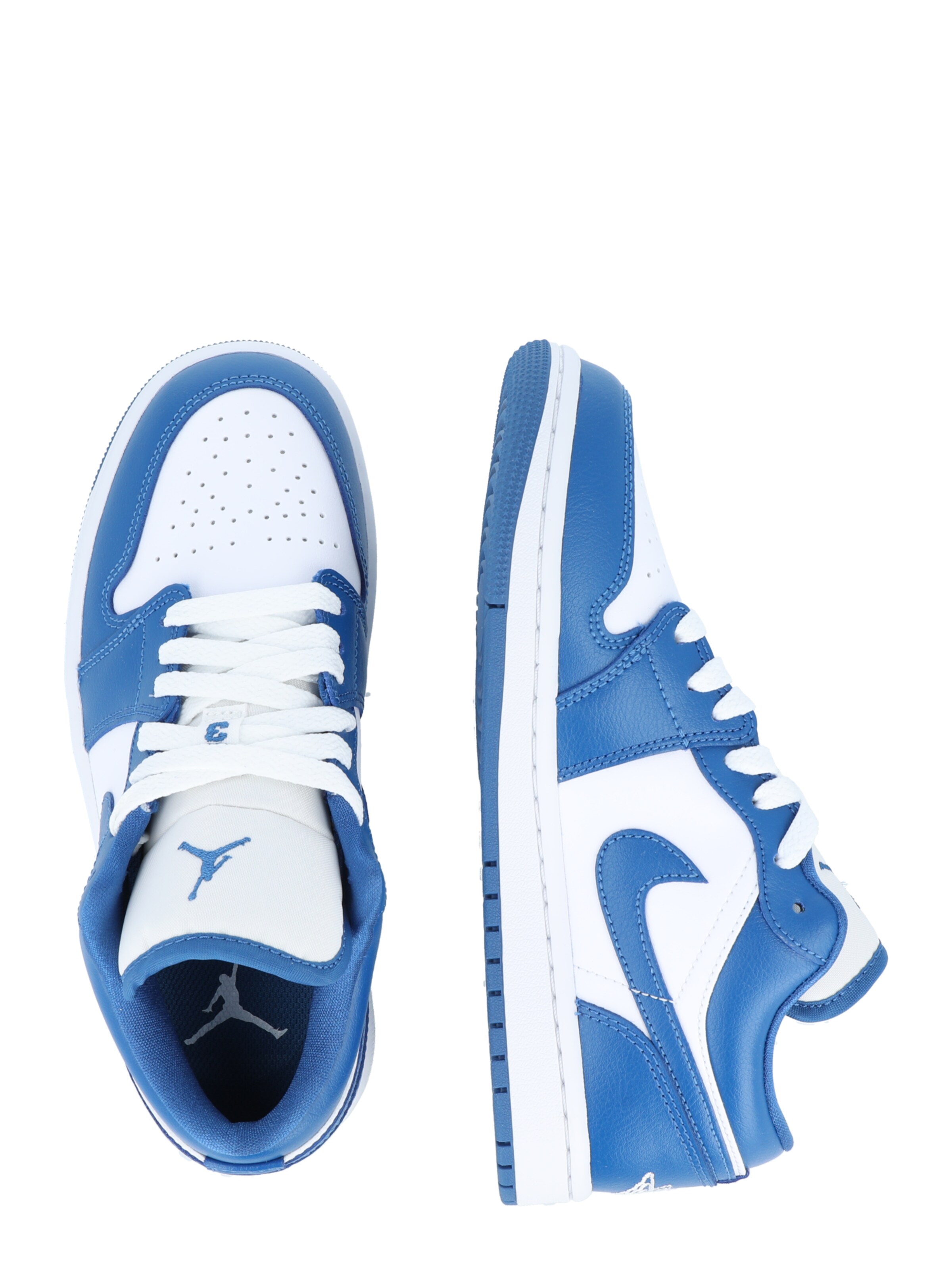 Jordan Σνίκερ χαμηλό 'Air Jordan 1' σε λευκό