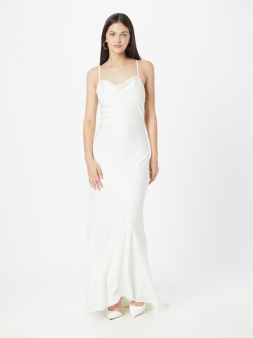 Y.A.S - Vestido de noche 'DOTTEA' en blanco: frente