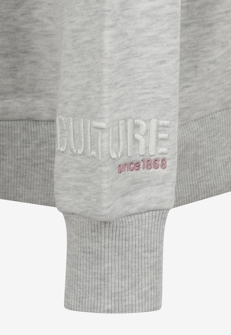 Sweat-shirt 'Zenaida' DENIM CULTURE en gris