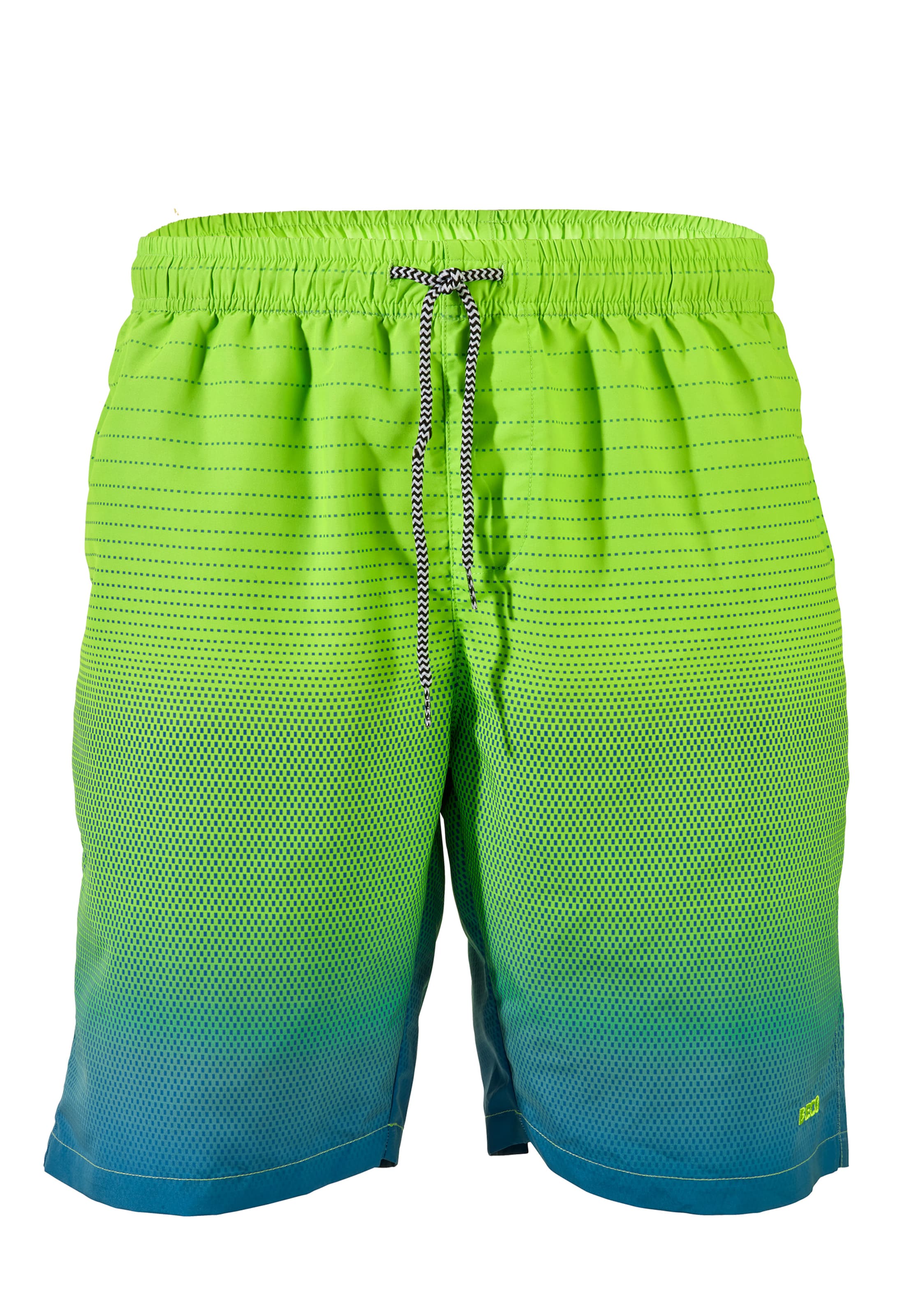 BECO the world of aquasports Badeshorts 'Gradient Dots' in Blau: Vorderseite