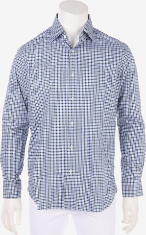 SIMEONE NAPOLI Button Up Shirt in M in Mixed colors: front