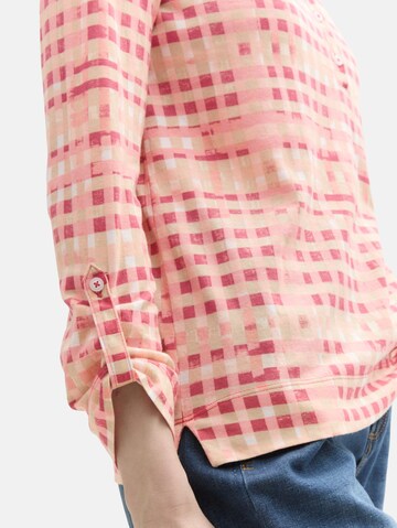 TOM TAILOR Shirt in Rood