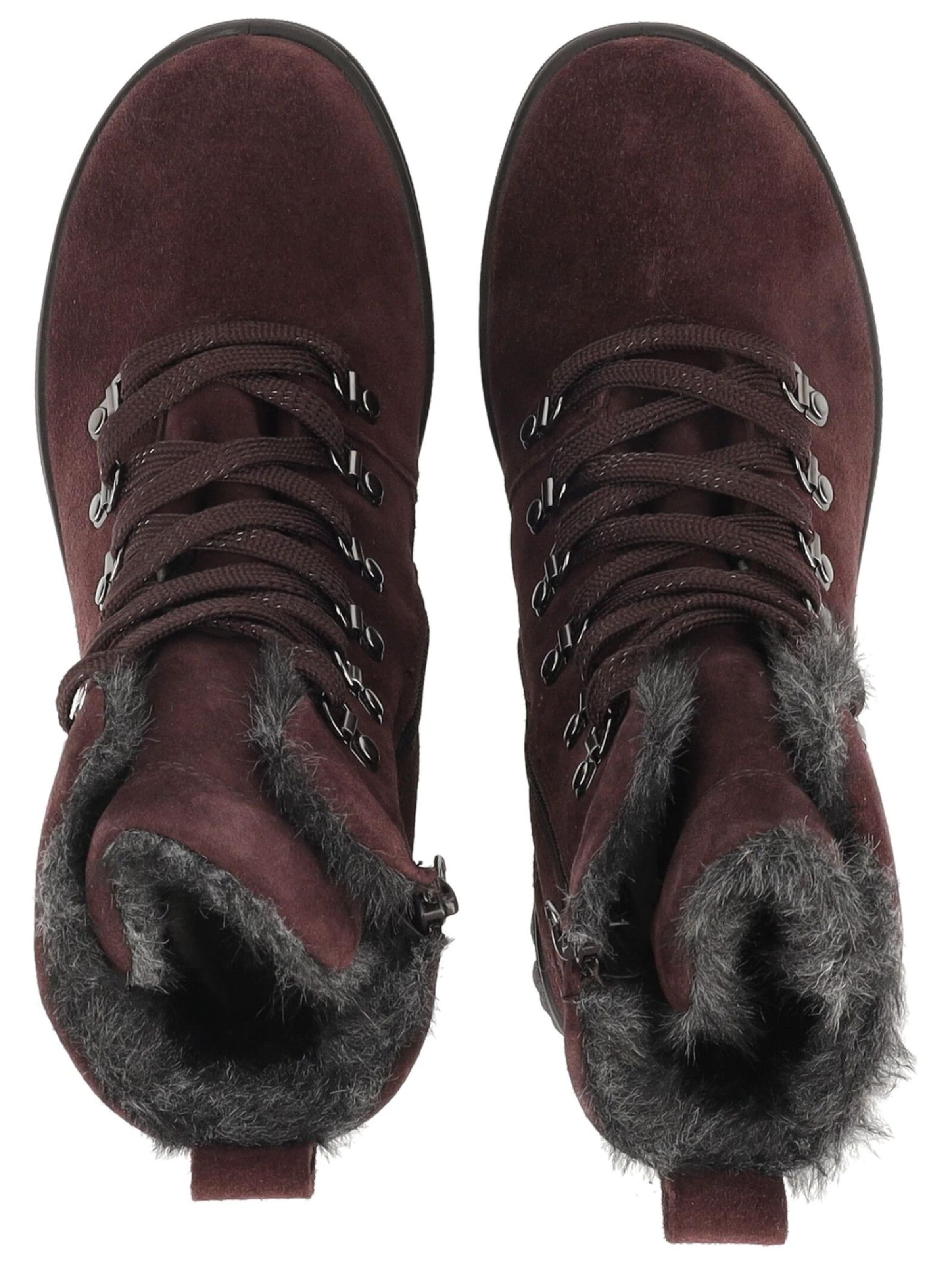 Legero Schnürstiefelette in Rot