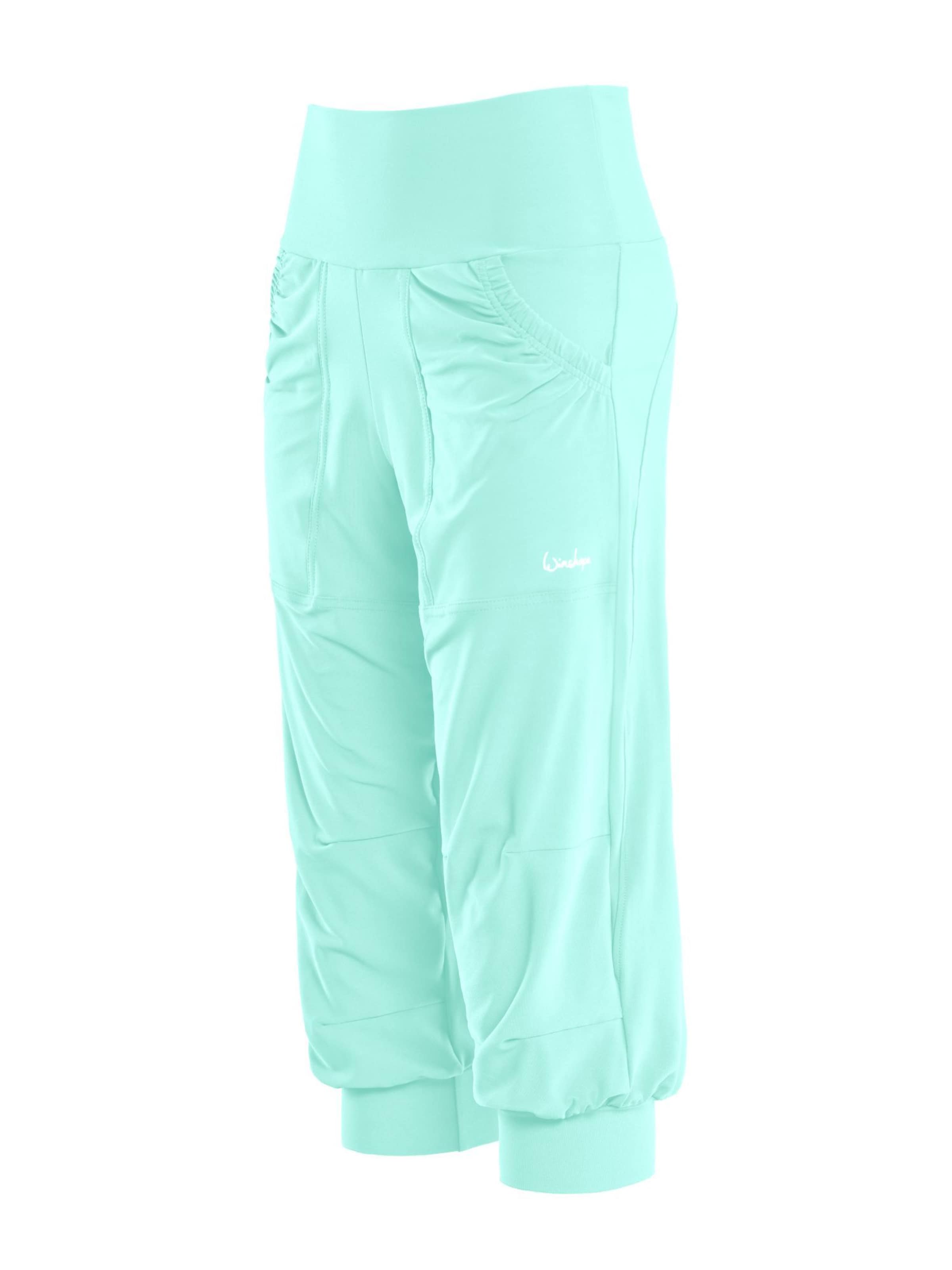 Winshape Tapered Sportsbukser ' LEI201C ' i grøn