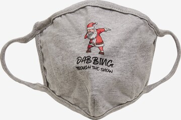 Urban Classics Mask 'Dabbing Christmas ' in Grau: predná strana