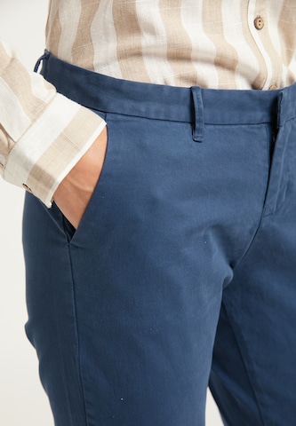 DreiMaster Vintage Slimfit Broek in Blauw