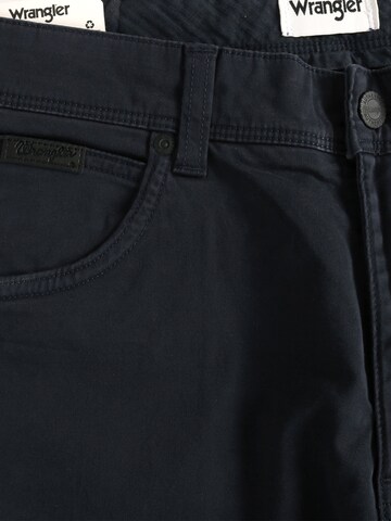 WRANGLER Slim fit Chino trousers 'TEXAS SLIM DARK NAVY' in Blue