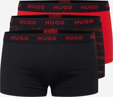 Boxers HUGO en rouge : devant