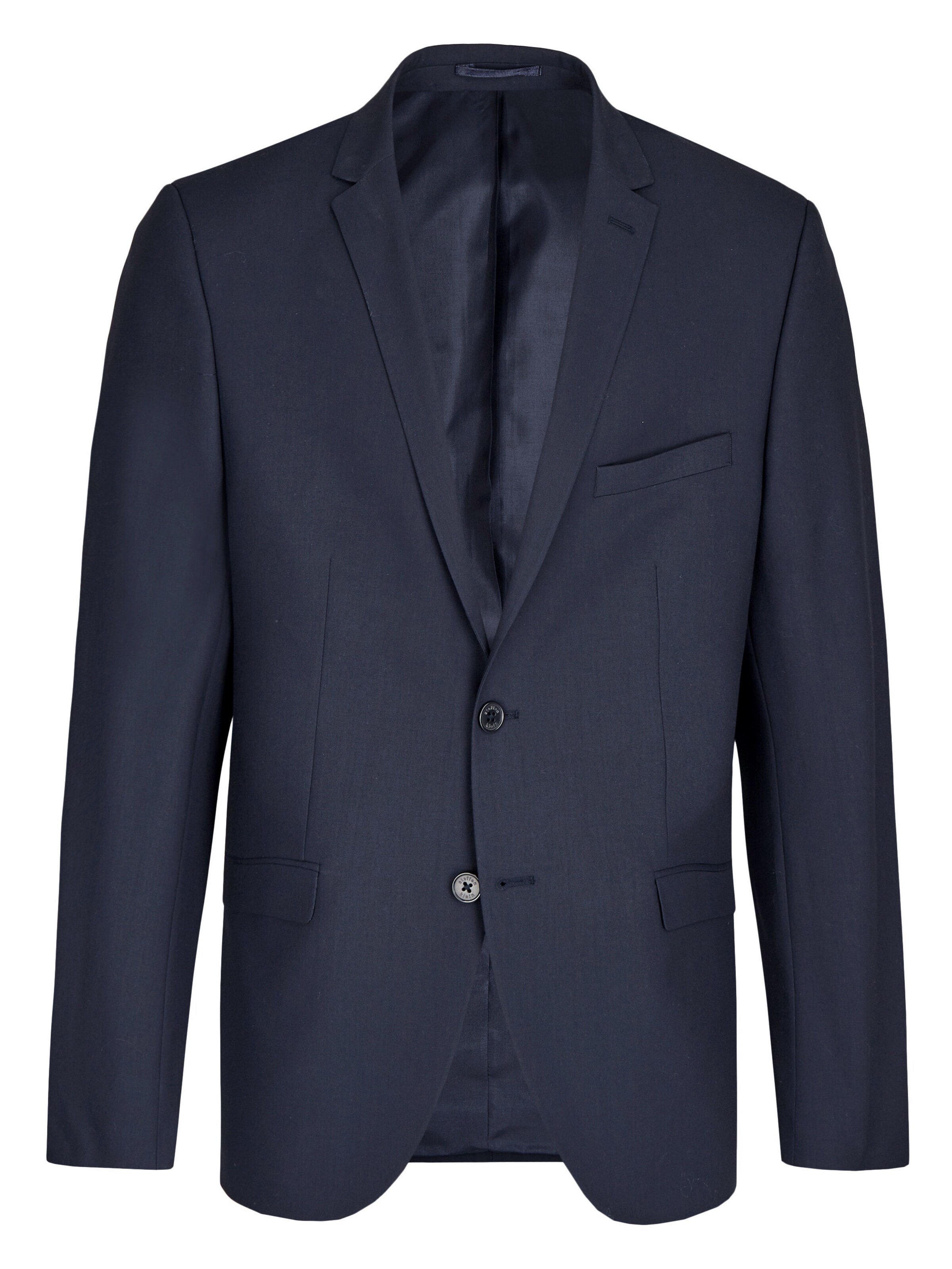 Coupe slim Veste de costume Steffen Klein en bleu : devant