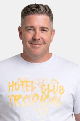 Men Plus Shirt in Grijs