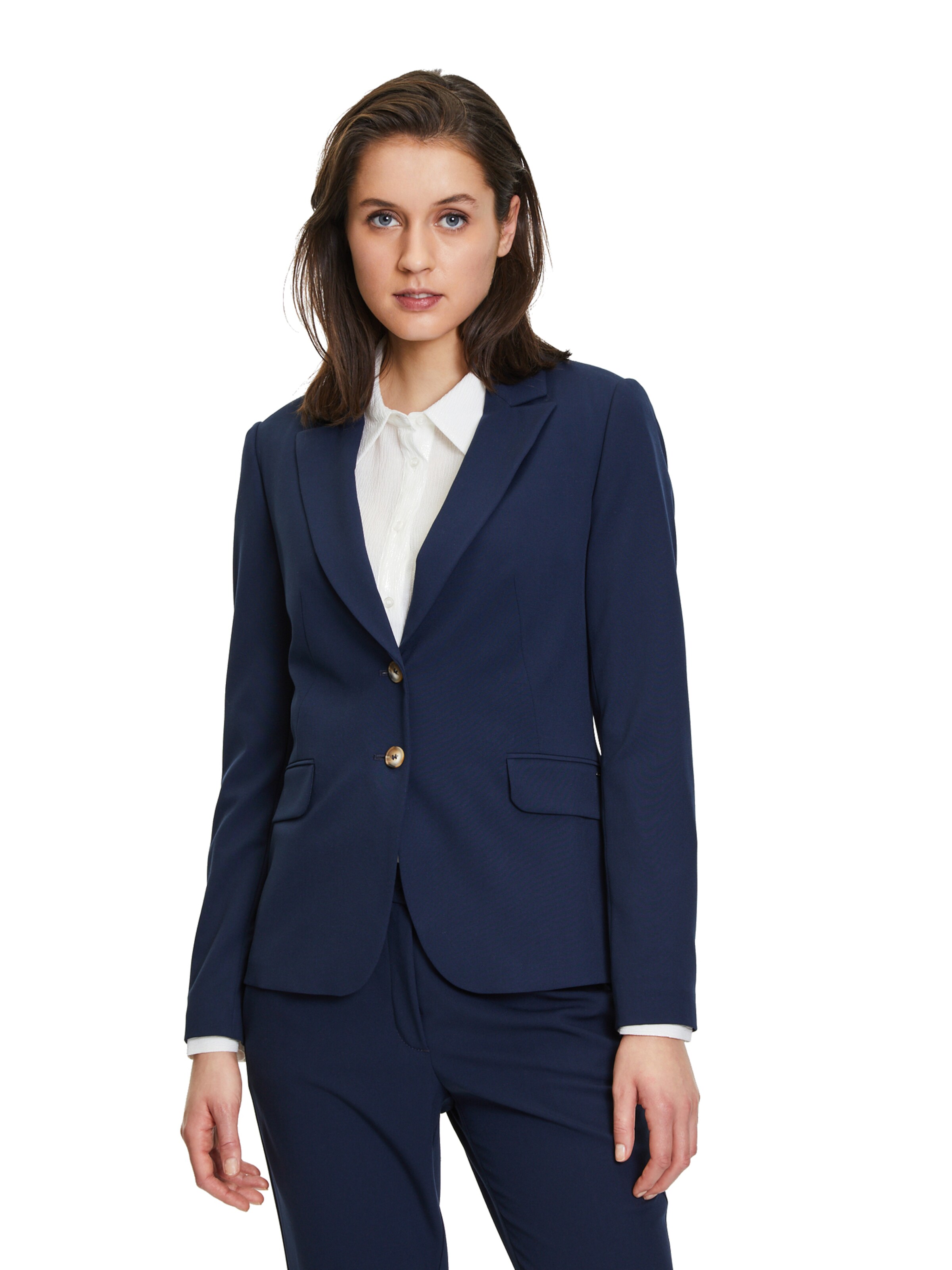 Betty & Co Blazers in Blauw: voorkant