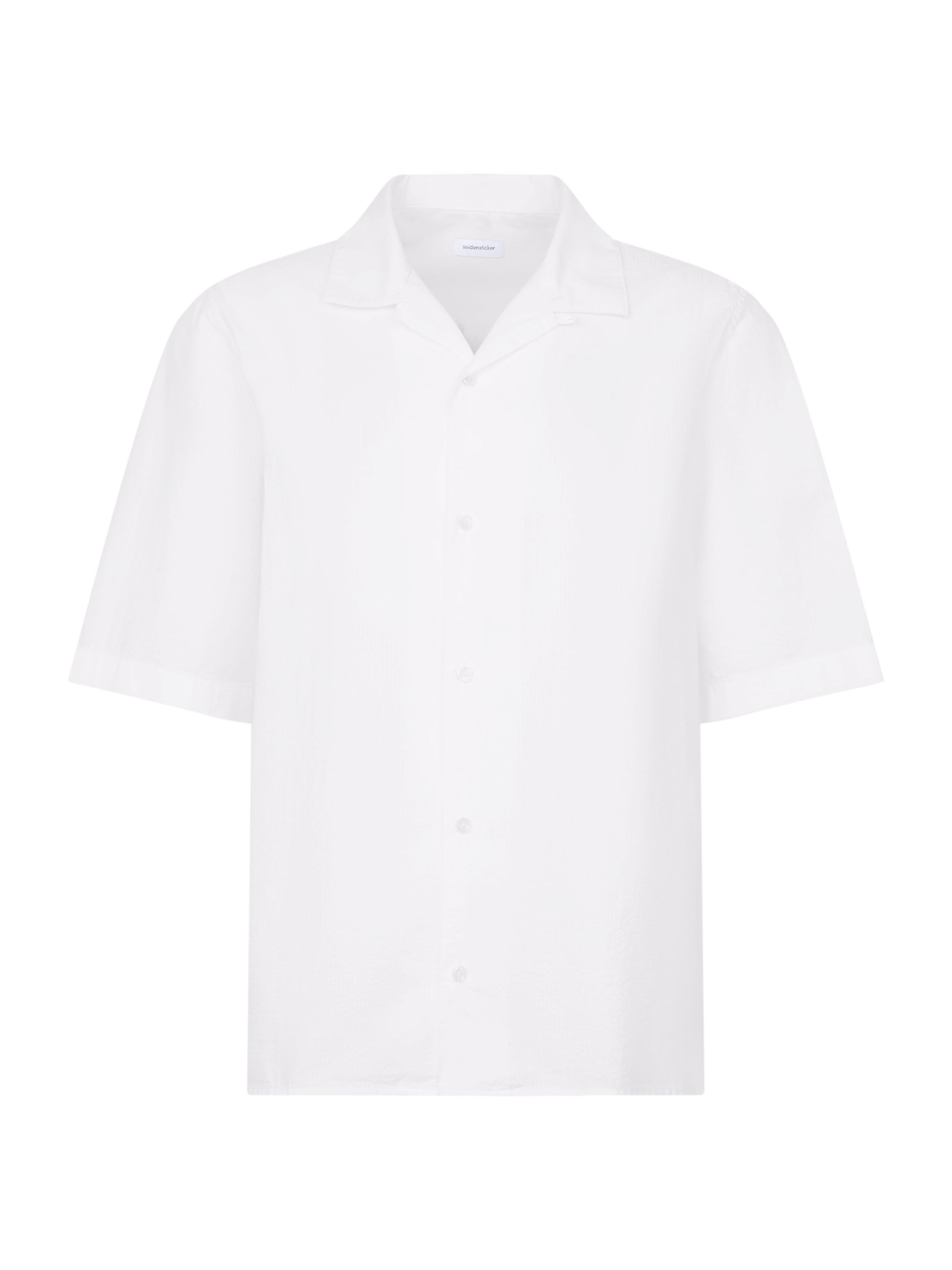 SEIDENSTICKER Slim fit Business Shirt in White: front