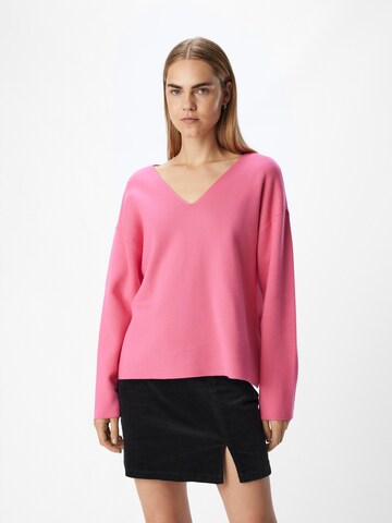 Pullover 'OBJReynard' di OBJECT in rosa: frontale