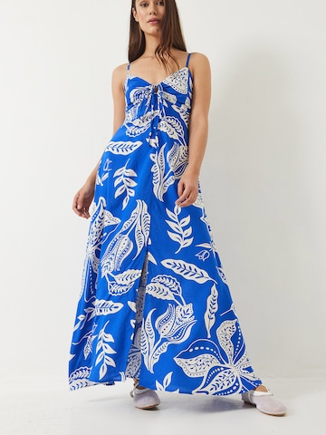 Bianco Lucci - Vestido de verano en azul: frente