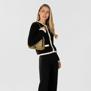 Coccinelle Schultertasche 'C-Me Lock' in Braun