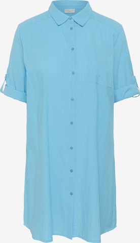 KAFFE CURVE Tuniek 'KCPaula' in Blauw: voorkant
