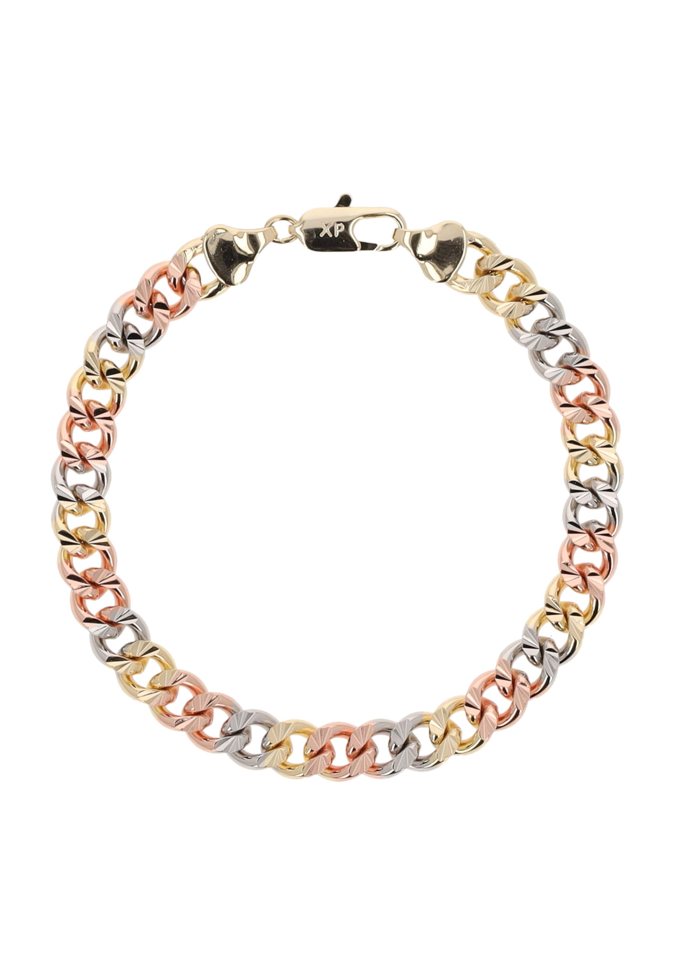 Gaya Armband in gold / rosegold / silber, Produktansicht