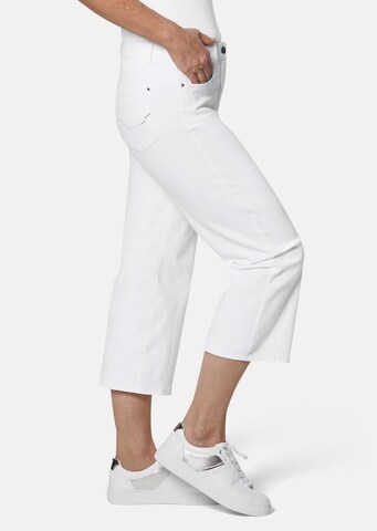 Regular Pantalon Goldner en blanc