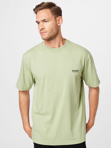 Goldgarn Shirt in Groen: voorkant