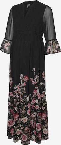 Vero Moda Maternity - Vestido 'ULRIKKE' en negro: frente