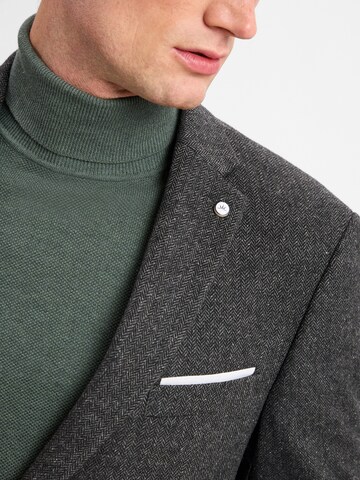 Coupe regular Veste de costume Andrew James en gris