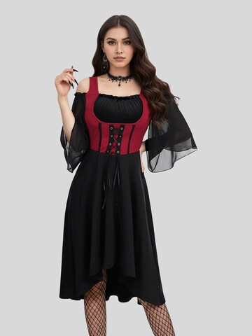 Robe LapaPlus en noir : devant