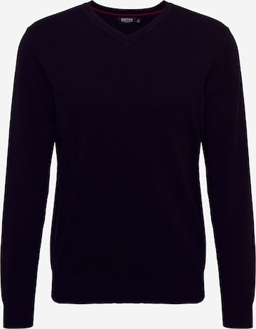 BURTON MENSWEAR LONDON Regular Fit Skjorte 'Core' i svart: forside