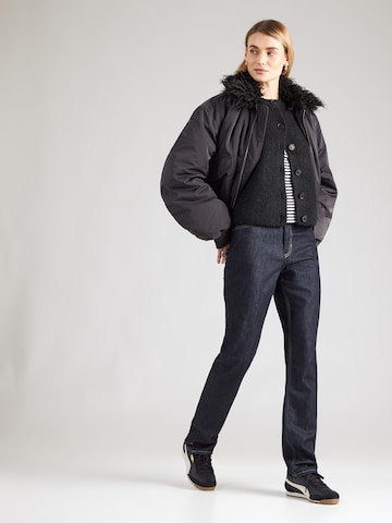 GAP Πλεκτή ζακέτα σε μαύρο