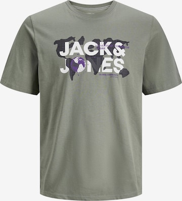 JACK & JONES قميص 'Dust' بلون أخضر: الأمام
