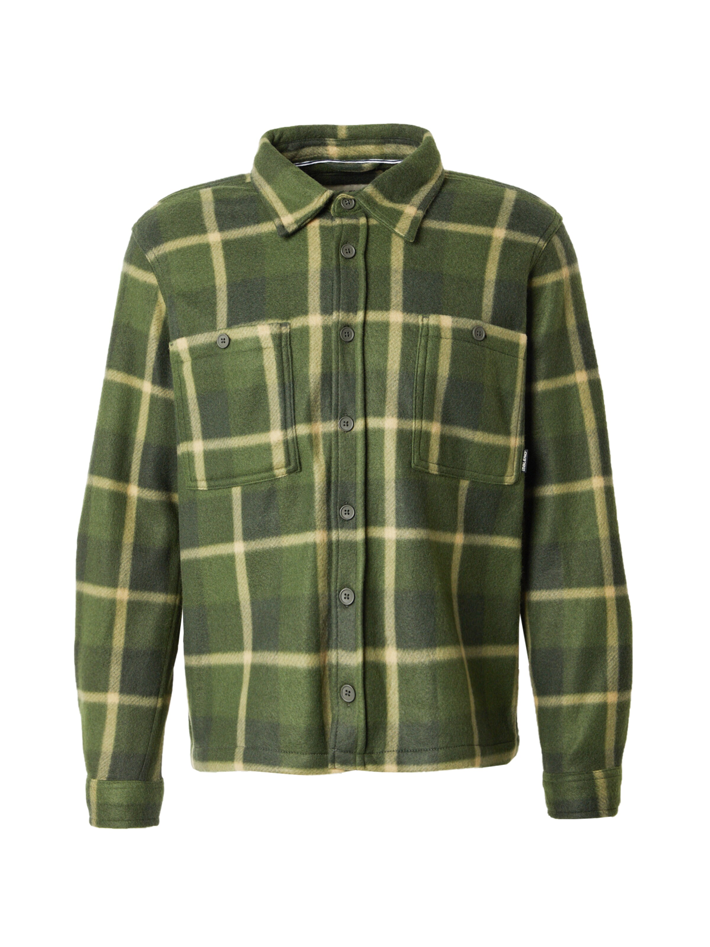 BLEND Comfort fit Kurtka przejściowa w kolorze zielony: przód