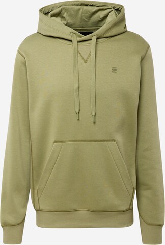 G-Star RAW Sweatshirt 'Premium Core' in Grün: predná strana