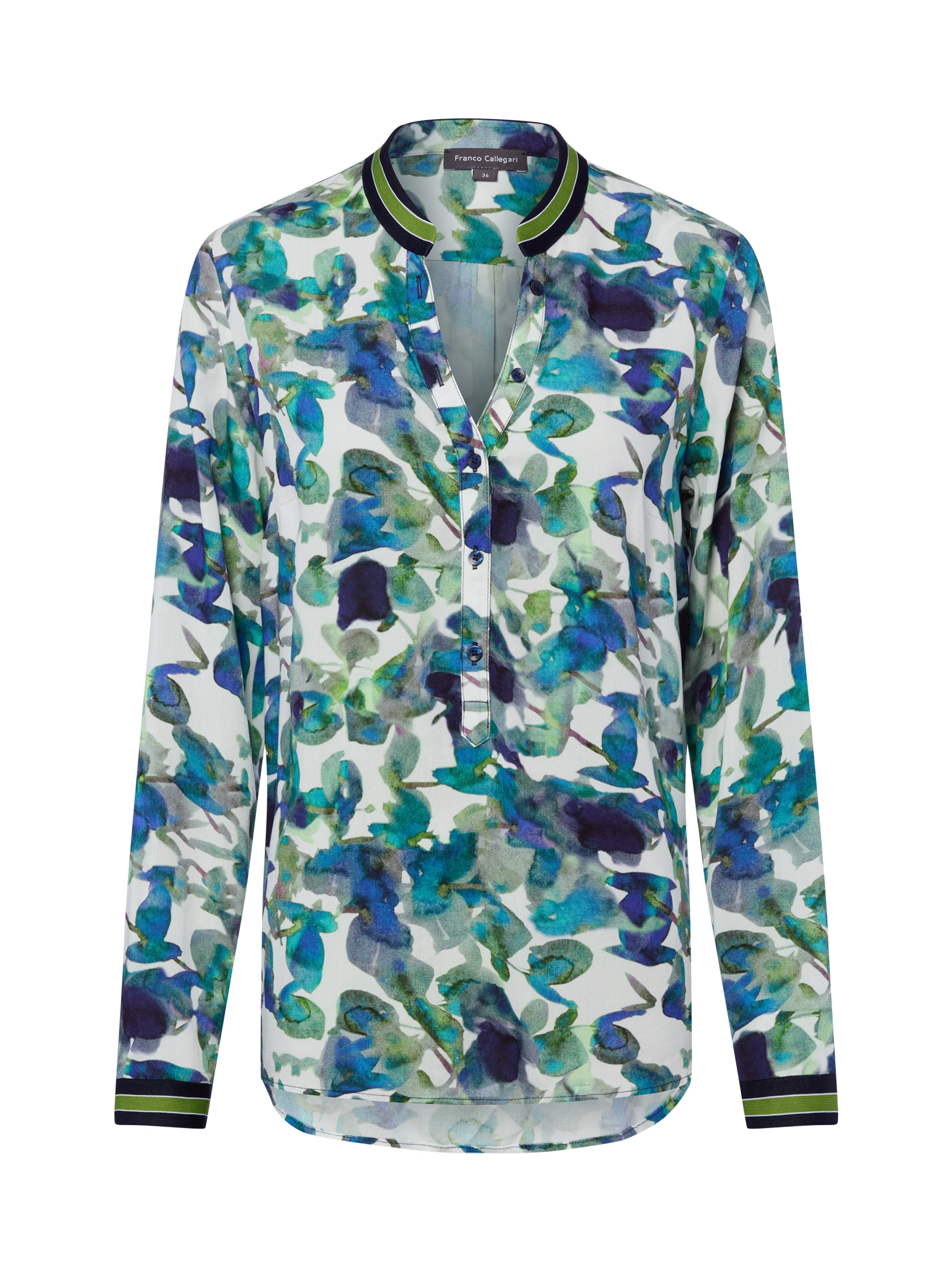 Franco Callegari Blouse in Blue: front