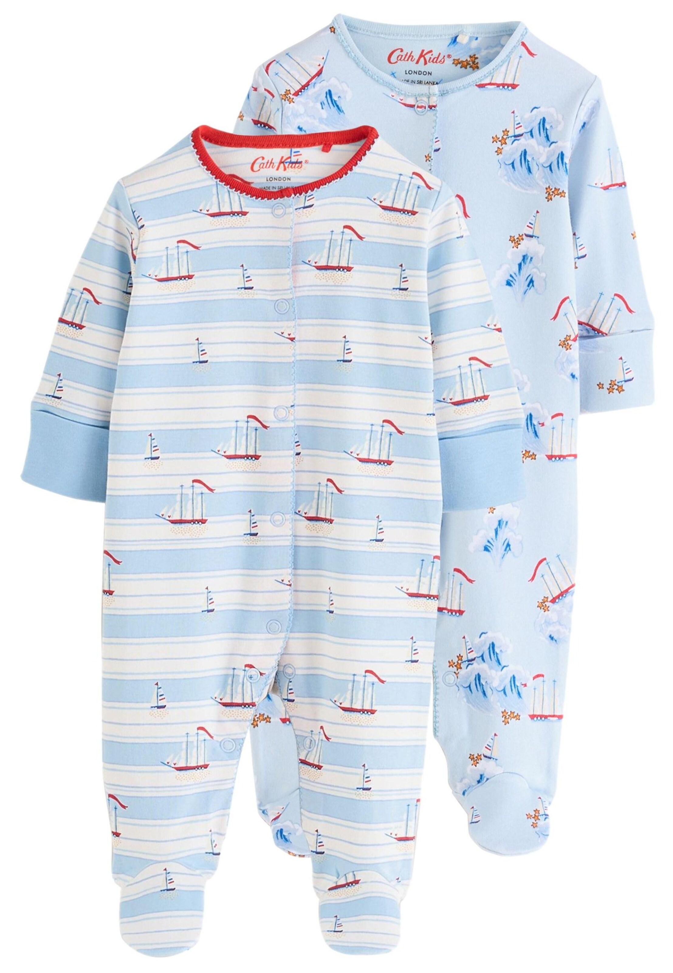 Next Pižama | modra barva: sprednja stran