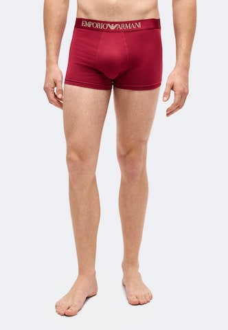 Emporio Armani Boxerky – červená: přední strana