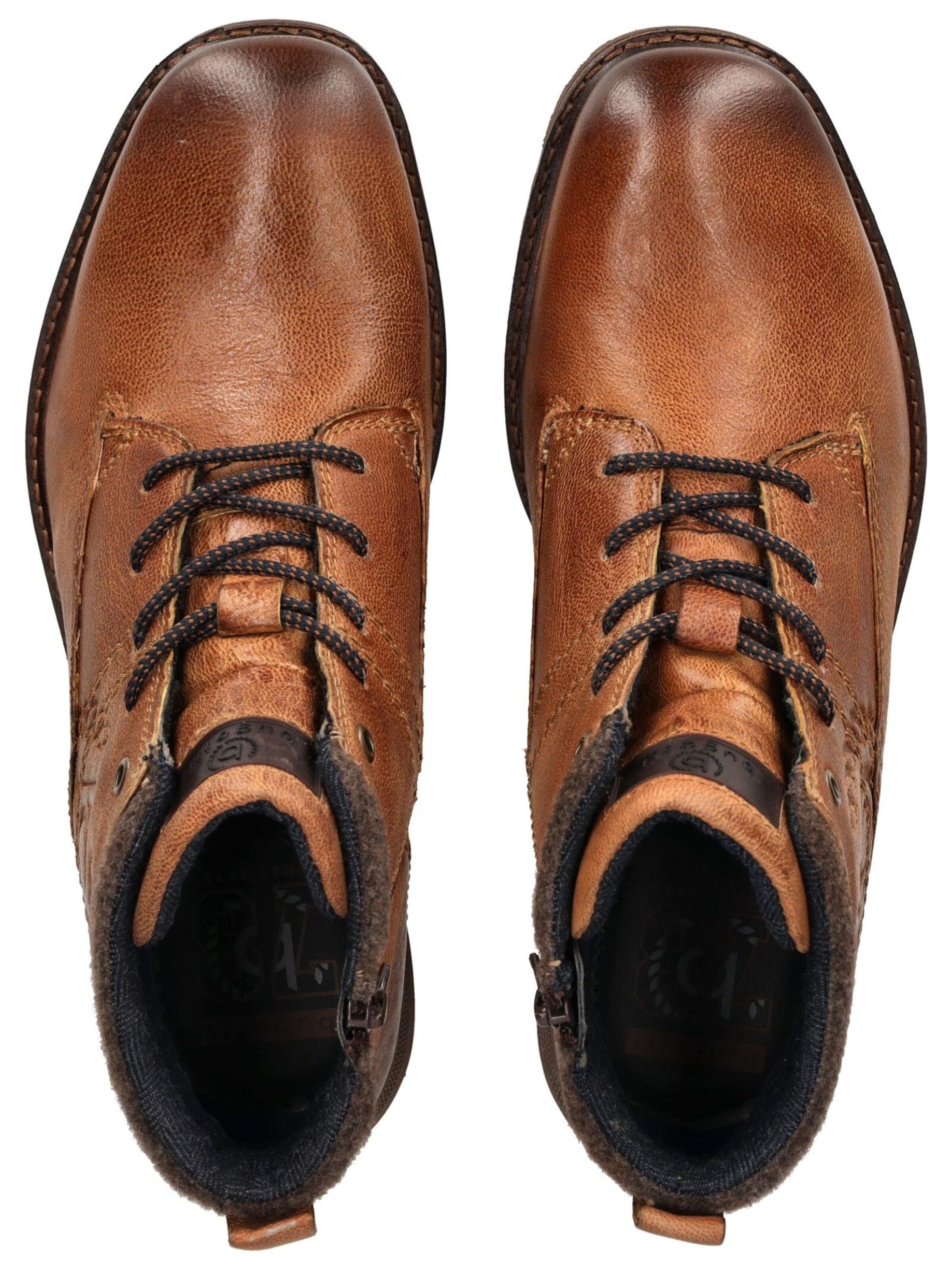 Bottines à lacets 'Vittore' bugatti en marron