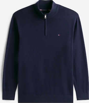 Pull-over 'ESSENTIAL' Tommy Hilfiger Big & Tall en bleu : devant