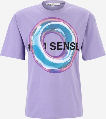 9N1M SENSE Shirt in Lila: voorkant