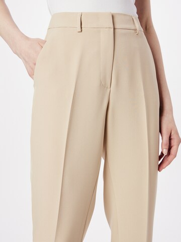 TAIFUN Tapered Suorat housut värissä beige