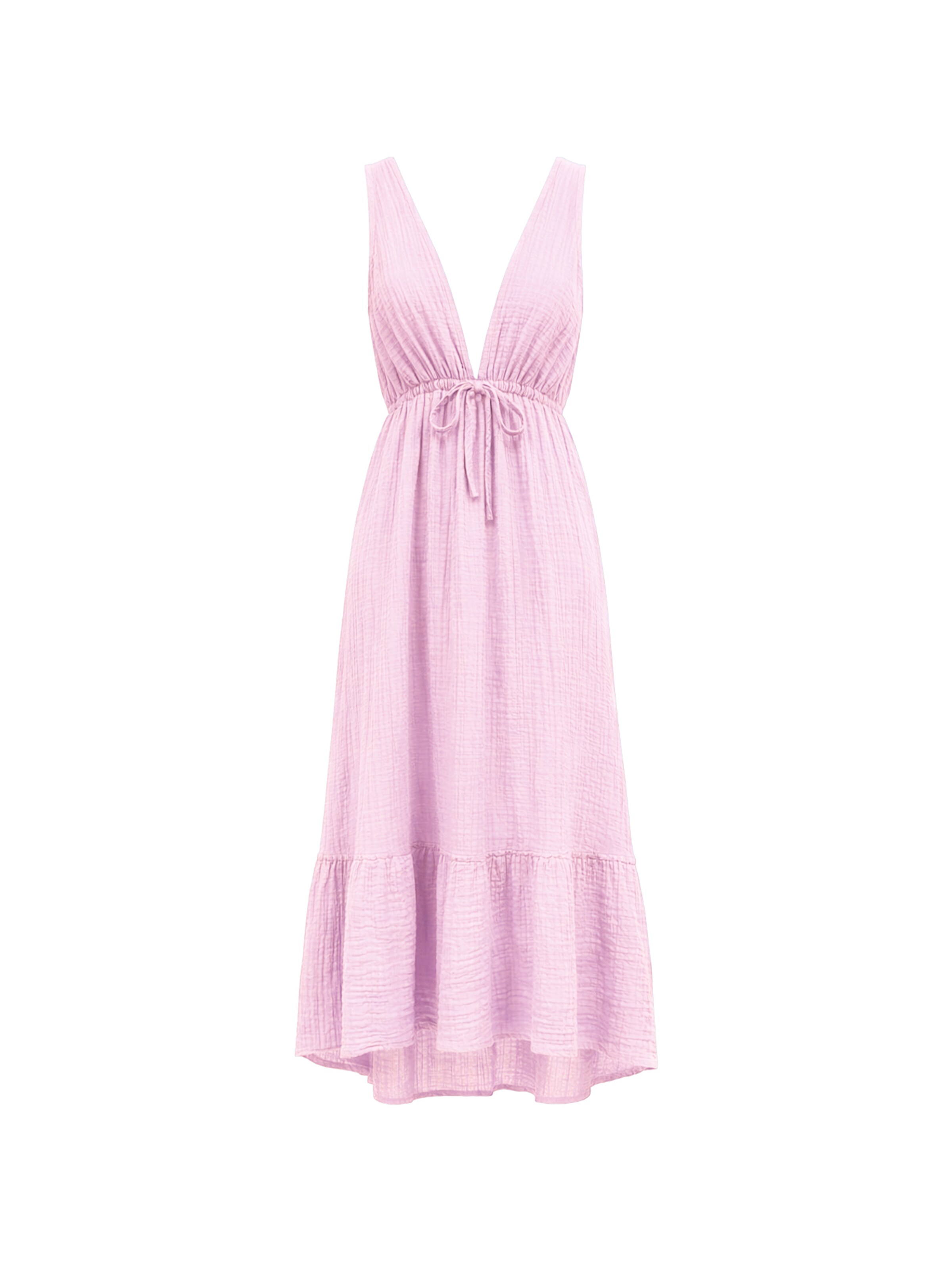 Haris Cotton Kleid‌‌ in Pink: Vorderseite